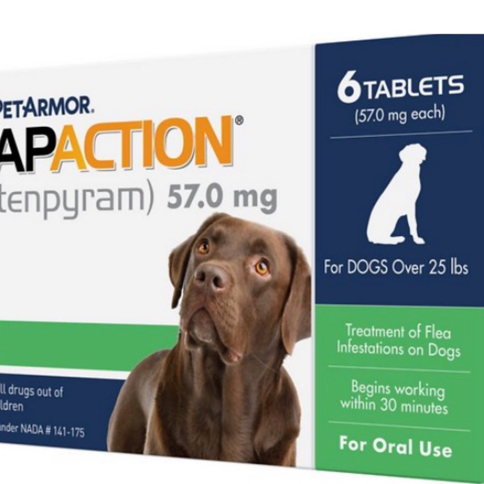 Cap action flea pills for outlet dogs