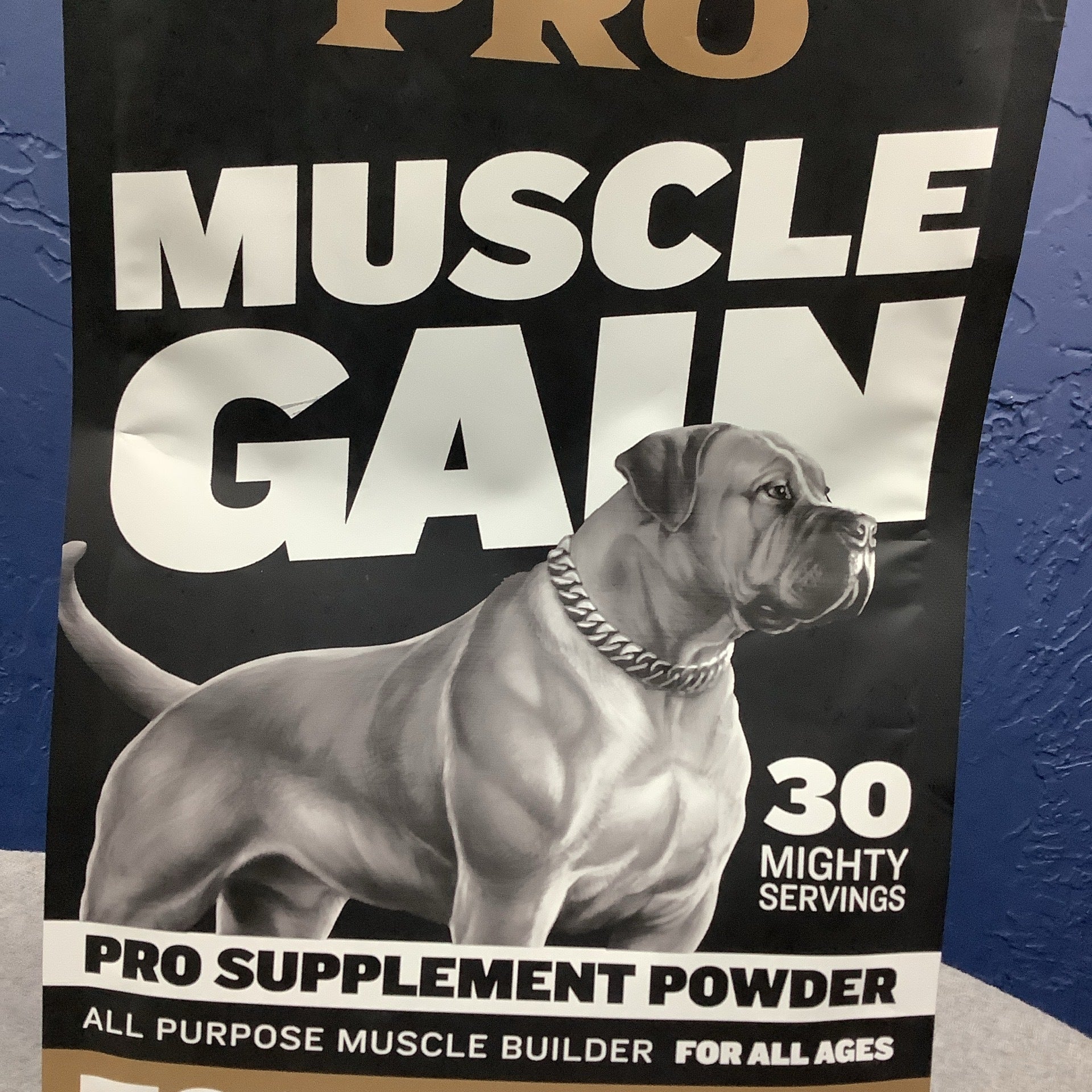 BULLY MAX PRO SERIES MUSCLE GAIN SUPPLEMENT